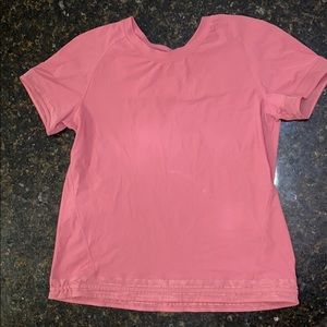 Pink Lululemon Athletica Shirt